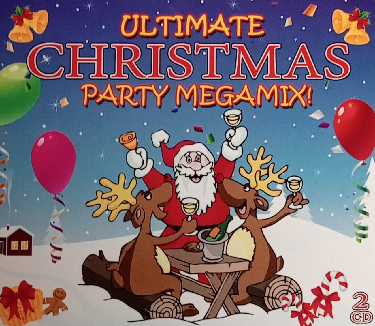 Ultimate Christmas Party Megamix Music CD Album