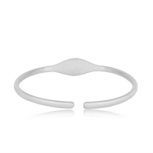 Genuine Pearl Seedpod Bangle, 925 Sterling Silver Designer Cuff Bracelet - Picture 3 of 3