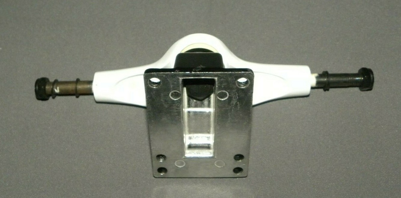 Skateboard Trucks White Turbo Standard Metal 8" 20cm