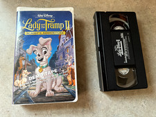 walt disney Lady and the Tramp II Scamps Adventure vhs demo clam shell 2001 year