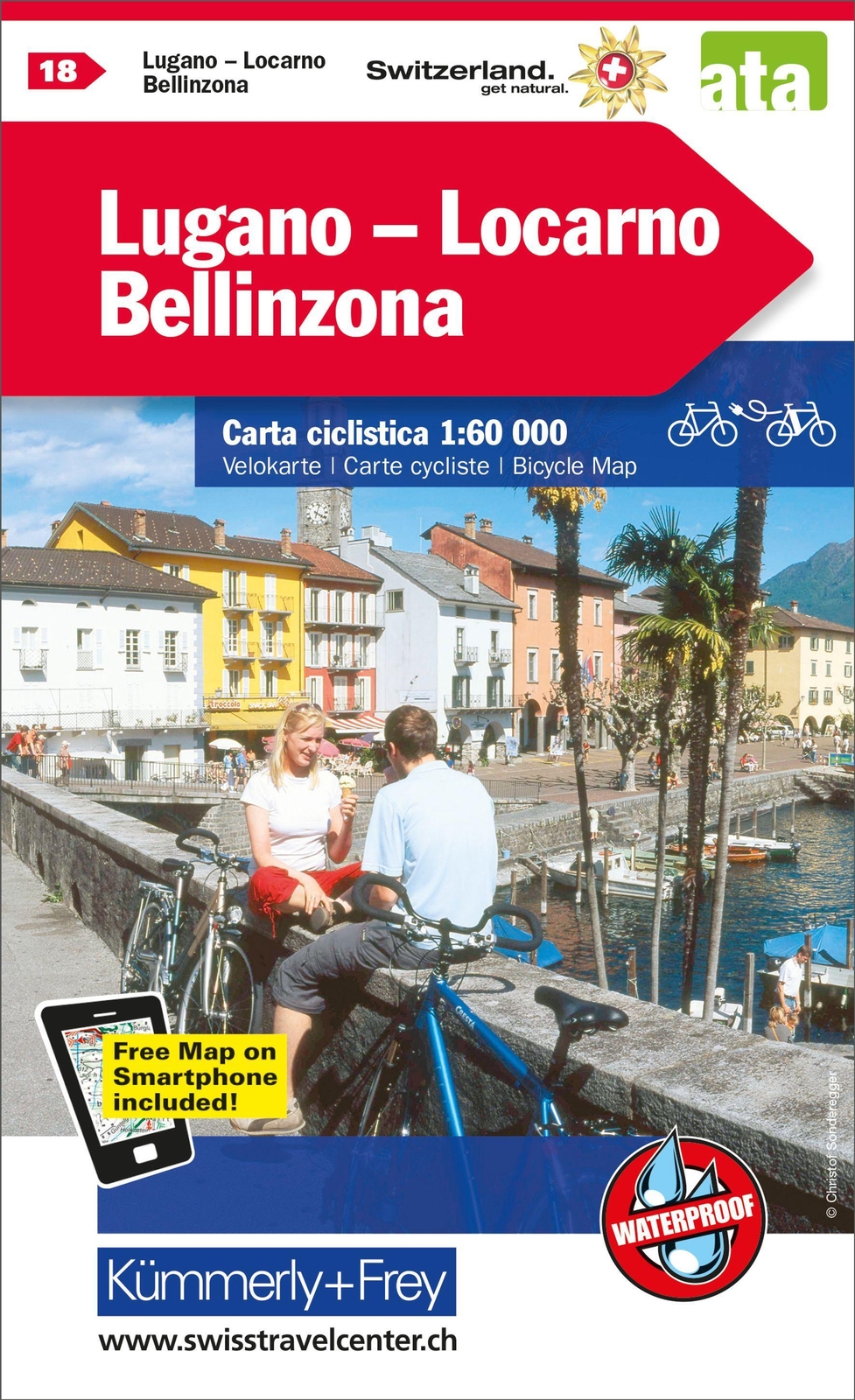 Thumbnail - Radwanderkarte Lugano - Locarno - Bellinzona Mit Ortsindex (18) |