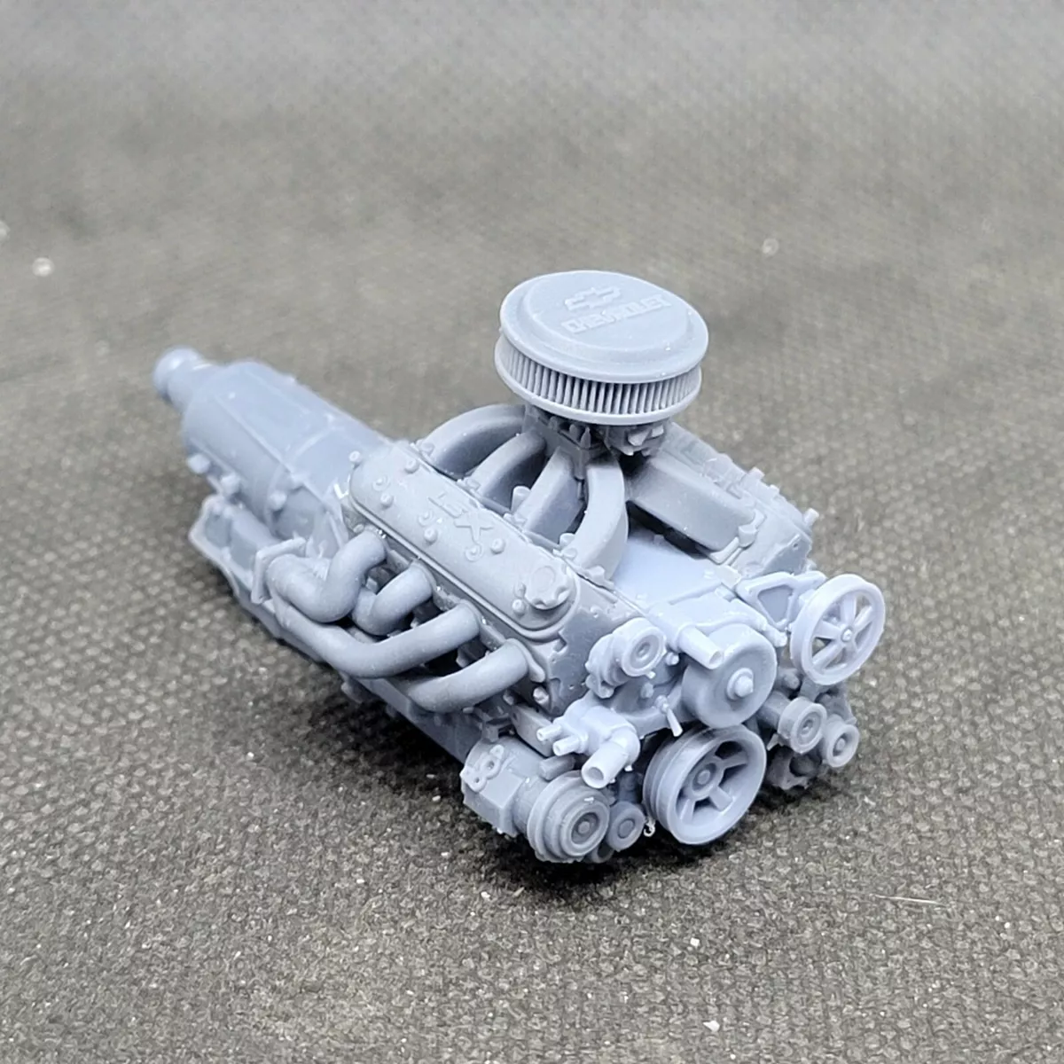 Blown 572 BBC model engine resin 3D printed 1:24-1:8 scale