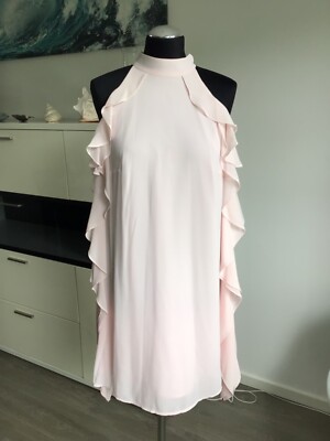 APART Kleid rose  40 festlich Volants neu           