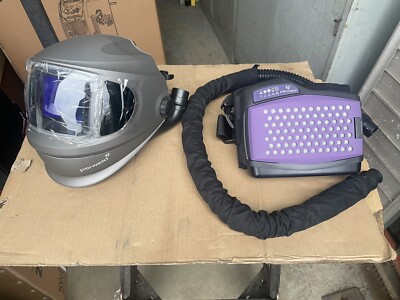 NEU Parweld XR943H luftgeführte angetriebene Reinigung P3 Schweißhelm LEV Maske