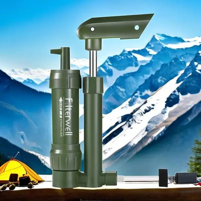 Filter well Mini Handpumpe Wasserfilter Survival tragbare Trink reiniger Filter