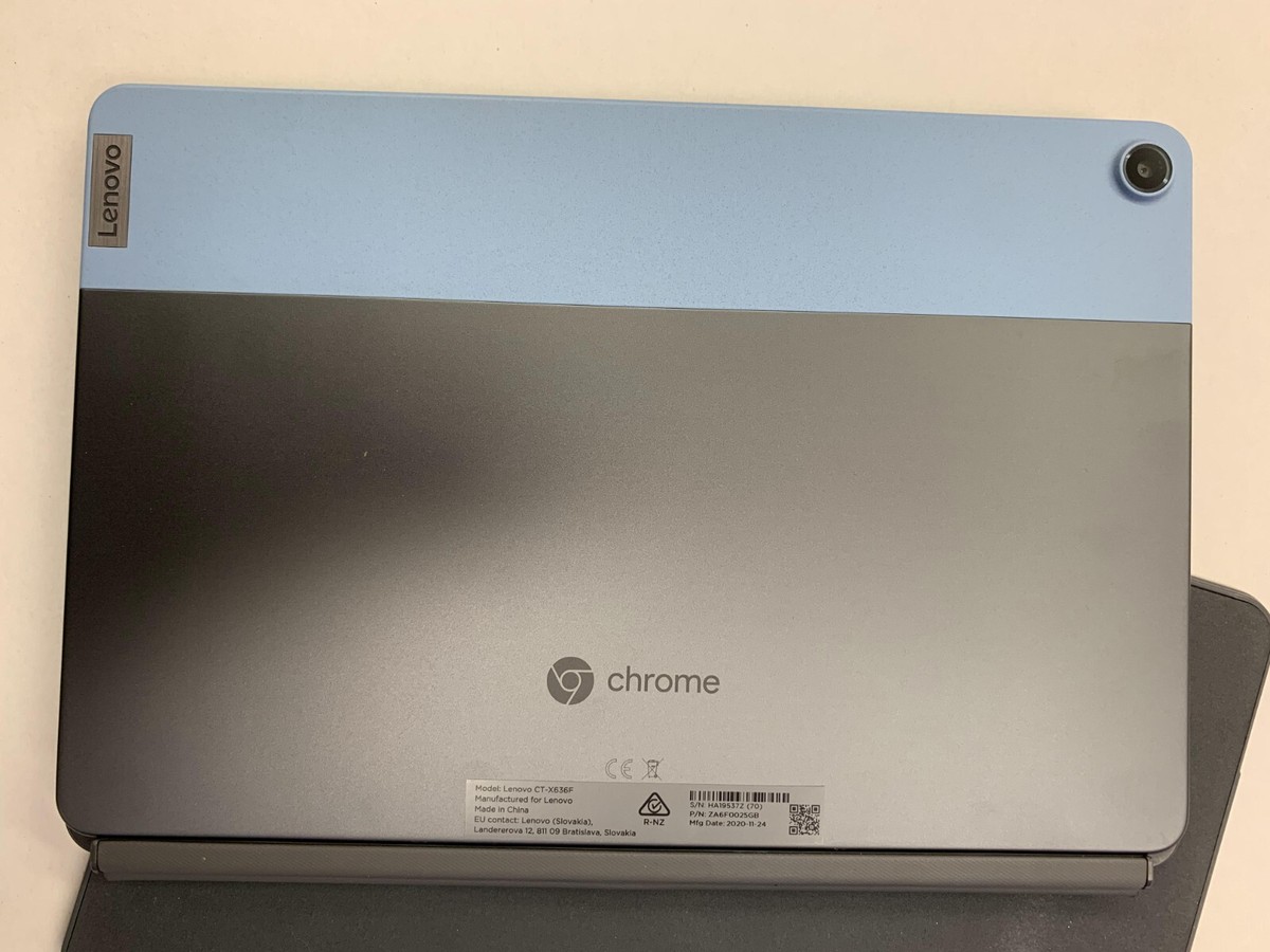 Lenovo Chromebook CT-X636F グレー/ブルー Lenovo CT-X636F IdeaPad Duet Chromebook Wi-Fi Ice Blue +