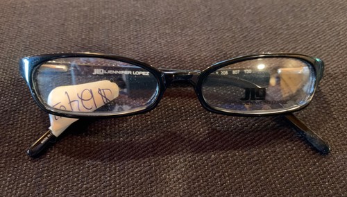 New JENNIFER LOPEZ JLO JL206 Brown Plastic Eyeglasses Frame With Embellishments - Picture 2 of 7