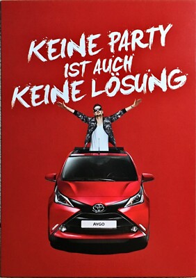 # 21,349 - TOYOTA Aygo X-Wave - Robin Schulz No Party - Edgarcard edgarcard