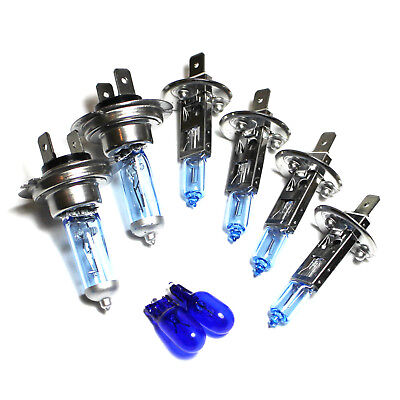 H1 H7 H1 501 55w ICE Blue Xenon HID High/Low/Fog/Side Light Headlight Bulbs