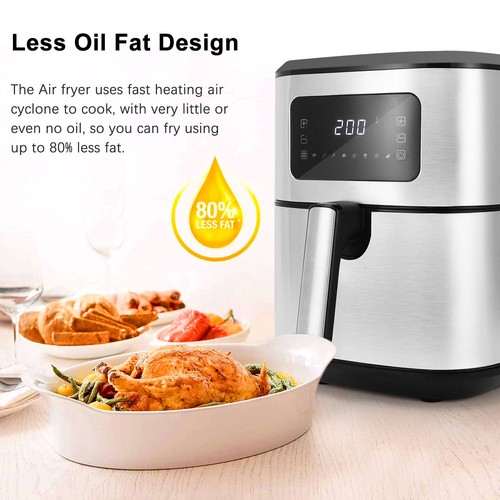 SUPERLEX Air Fryer Low Fat Healthy Roast Oven Cooker Oil Free Frying