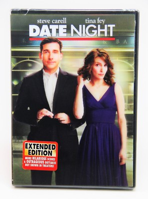 Date Night (DVD, 2010) Extended Version, Lenticular Cover, BRAND NEW Sealed