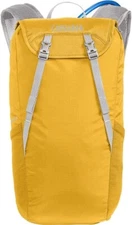 CamelBak Arete 18 Hydration Backpack for Hiking, 50oz, Saffron/Silver