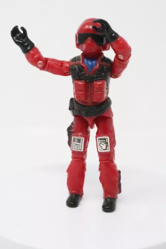 1984 GI Joe WILD WEASEL Rattler Pilot Vintage Hasbro 100% Complete All Authentic