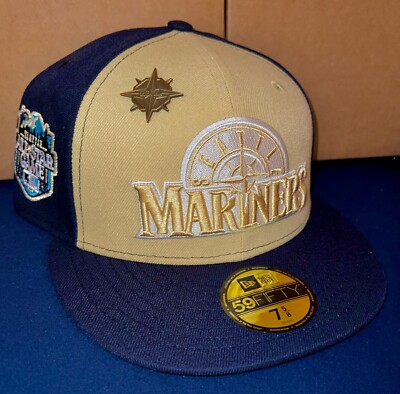  HatStop Exclusive! Seattle Mariners 2023 ASG SP New Logo 7 5/8  2-Tone GreyUV