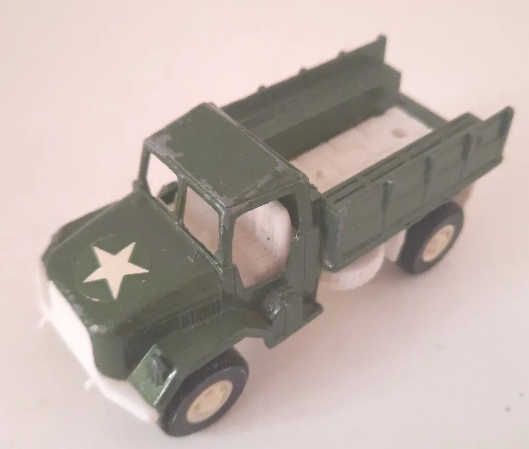 Vintage Tootsie Toy Deuce & 1/2 Truck Green 4