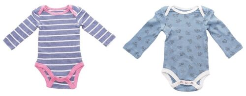 Children's pajamas romper 2-piece set allover print blue 62cm 3 months baby