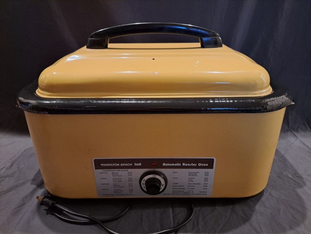 HAMILTON BEACH 18Qt Roaster - Vintage Extra Large Auto Roasting