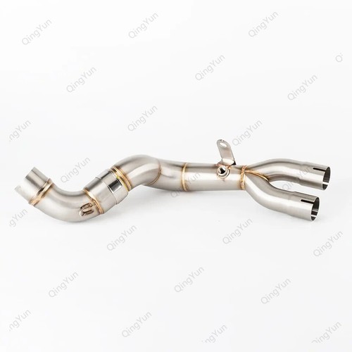 Motorcycle Exhaust Slip-On Mid Link Pipe For Honda CB1000R 2009-2018 CB1000RA - Picture 4 of 7