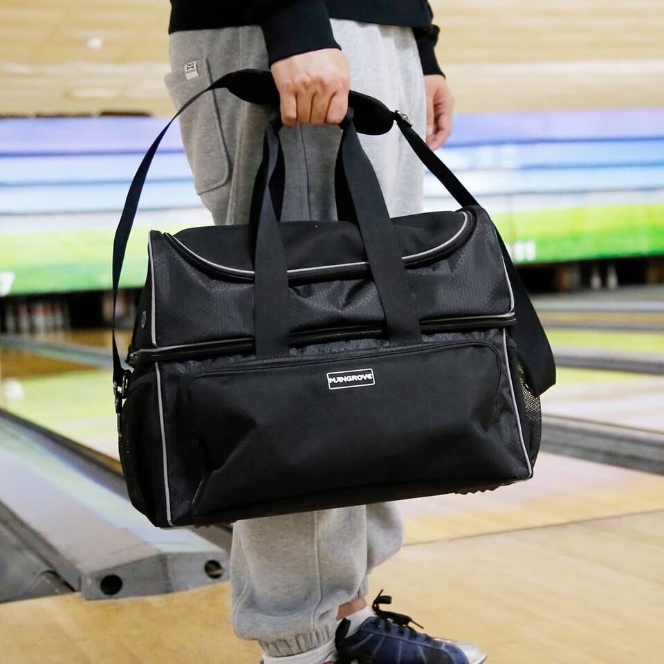 Bowling Ball Bag 2 Ball Bowling Bag - Two Ball Bowling Bags Double Ball ...