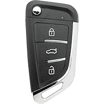 Radiocomando HU-VR22 Volkswagen con Transponder ID88 | Compatibile MQB 434MHz