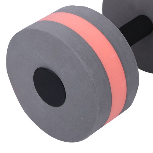 (gray Red)Eco Friendly Roundness Foam Water Floating Dumbbell Fitness CH - Picture 15 of 23