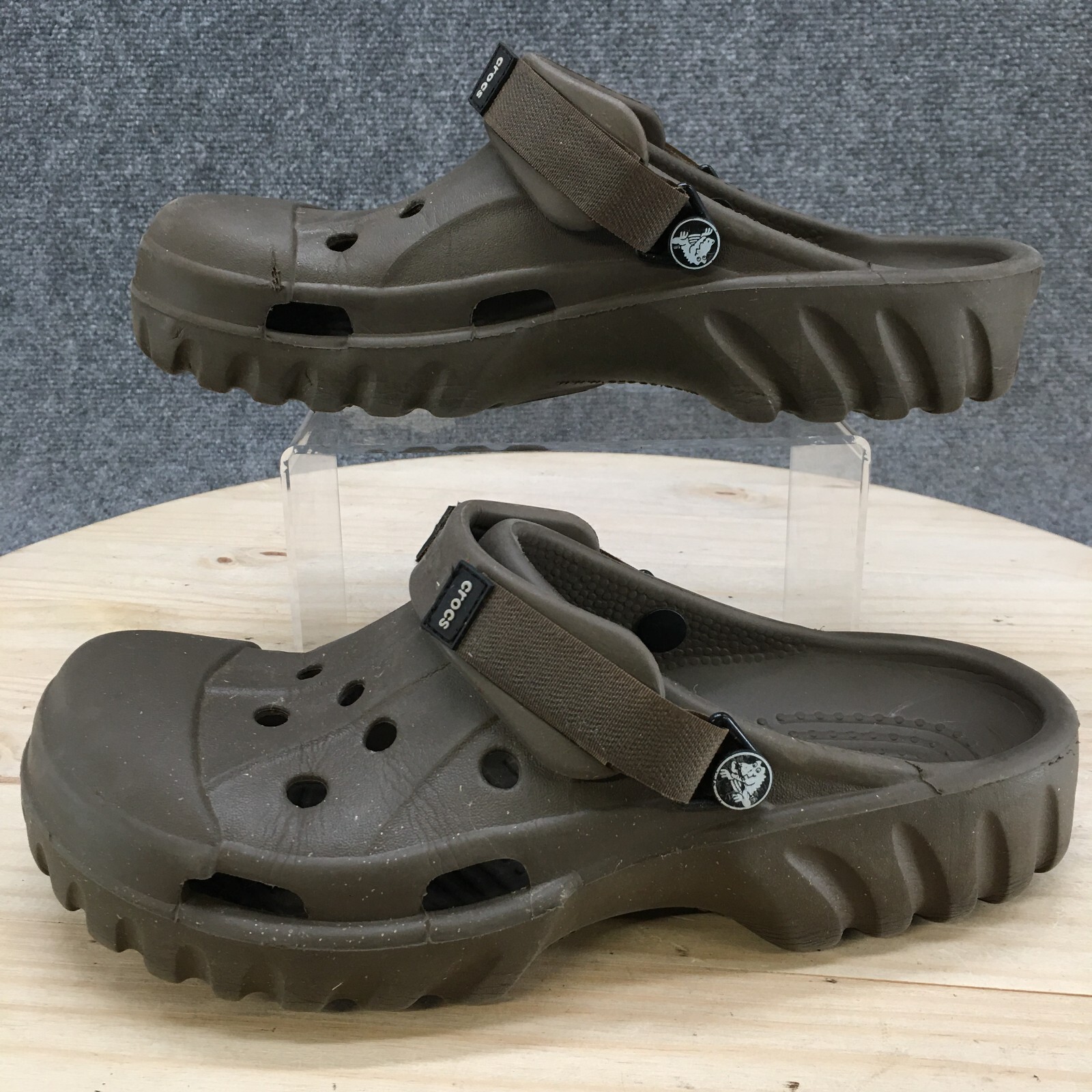 Crocs Shoes Mens 10 Womens 12 Clogs Mules Flats Slip … Gem