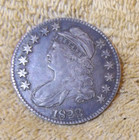 Capped Bust 1823 Fifty Cent U.S. Coin