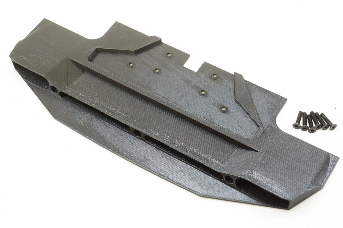 Front Splitter Aero Bumper w/ Louvers for Team Associated DR10M