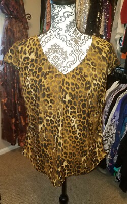 Express Leopard Blouse