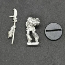 Grey Knight Nemesis Force Halberd Metal OOP 2002 Warhammer 40k