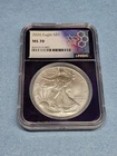 2026 American Silver Eagle 1 oz NGC MS70 - TraderBea Purple Core