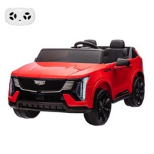 24V Licensed Cadillac Ride on Truck Car SUV for Kids 2 Seater Electric Vehicle