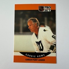1990 Pro Set Hockey #654 Gordie Howe