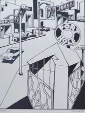 Kenneth Ken Price PORT HOLE The Plain of Smokes Screen print 1981 Hand Signed