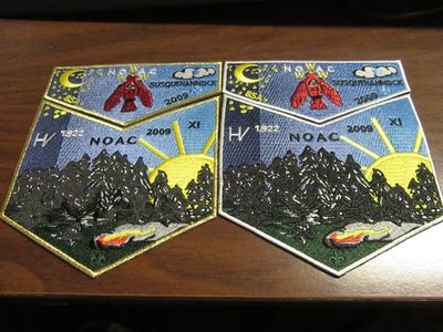 Susquehannock 11 2 NOAC 2009  2 Piece Sets      ATO