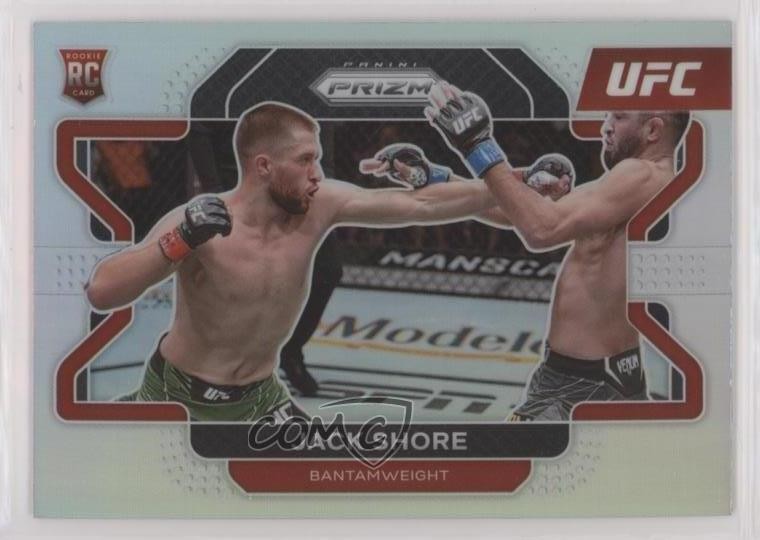 2022 Panini Prizm UFC Silver Prizm Jack Shore #33 4m4