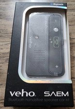 Veho SAEM Bluetooth Handsfree Speaker Car Kit Brand New