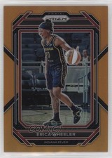 2023 Panini Prizm WNBA Orange Prizm 31/99 Erica Wheeler #61 2qw