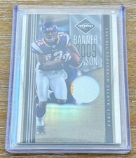 PERCY HARVIN 2010 Panini Limited BANNER SEASON PRIME LOGO PATCH #22/50 !