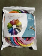 3D Artist Supply 3D Pen Filament Refill Pack 1.75mm ABS With 20 Unique Colors