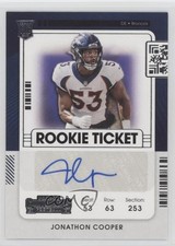 2021 Panini Contenders Rookie Ticket Jonathon Cooper #279 Auto 1oa8
