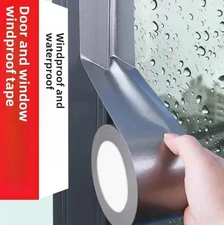 2pcs 10m Silver-Gray Industrial Repair Tape, Waterproof Durable Heavy-Duty - NEW