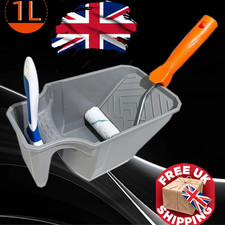 4-Inch Handheld Paint Cup Roller Frame Large Capacity DIY Painting Tool UK