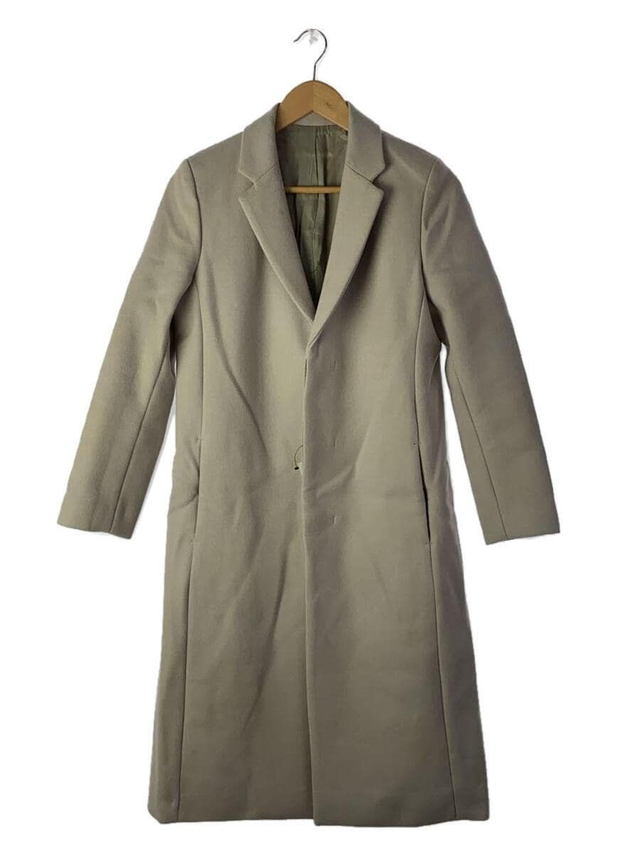 ATTACHMENT 】 OVERSIZED CHESTER COAT Attachment Other Chester Coat 2 Wool Beige Used | eBay
