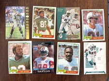 Miami Dolphins Lot  Rookies Dan Marino / Nat Moore / Jason Taylor /Tony Nathan +