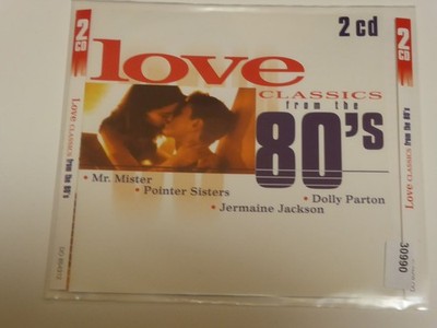 VARIOUS love classics from the 80s EX/EX (2CD, Rock, Disky)