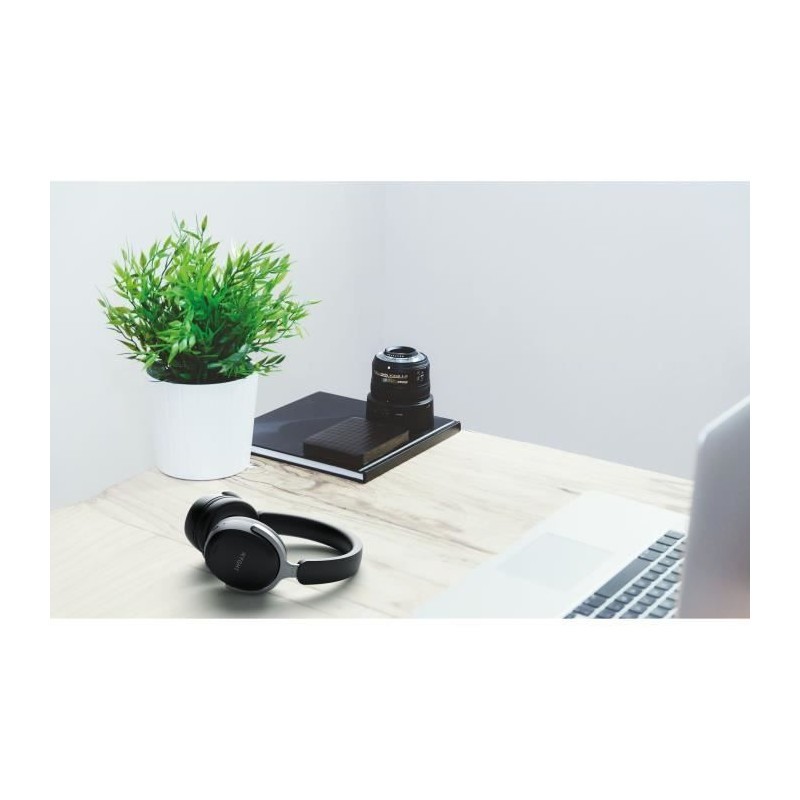 Casque micro Bluetooth L Ryght noir avec arceau réglable - 4