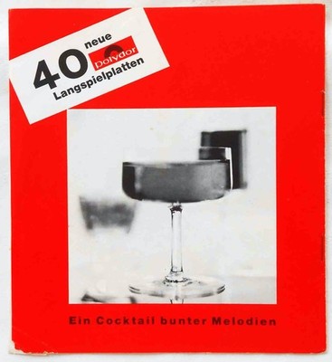 Heft Polydor 40 Neue Langspielplatten - Ein Cocktail bunter Melodien - 1965