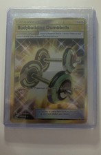 Bodybuilding Dumbbells (Secret) 161/147 Sm-Burning Shadows Holo on eBay