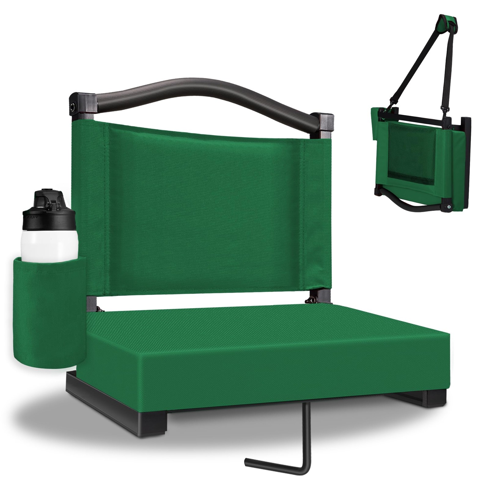 Seats With Back Support & Adjustable Shoulder Straps - Unive